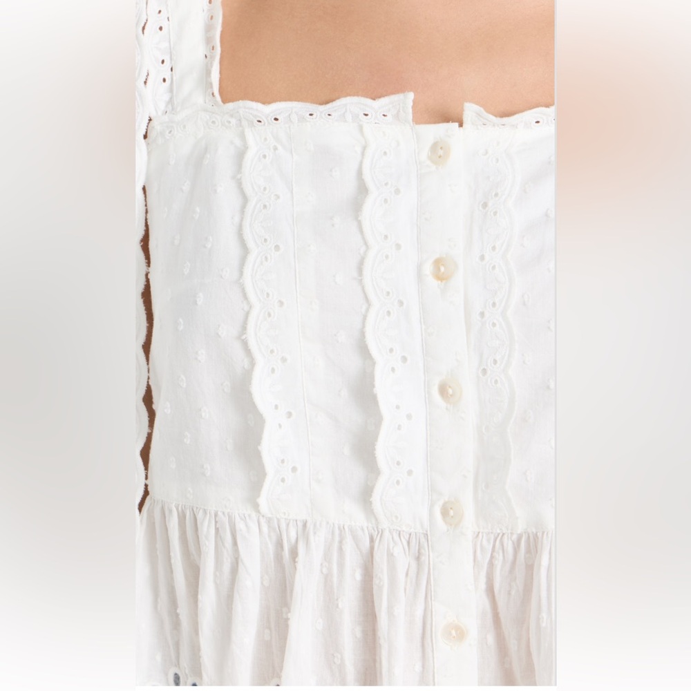 Farm Rio Eyelet Top, XS - Picture 5 of 11